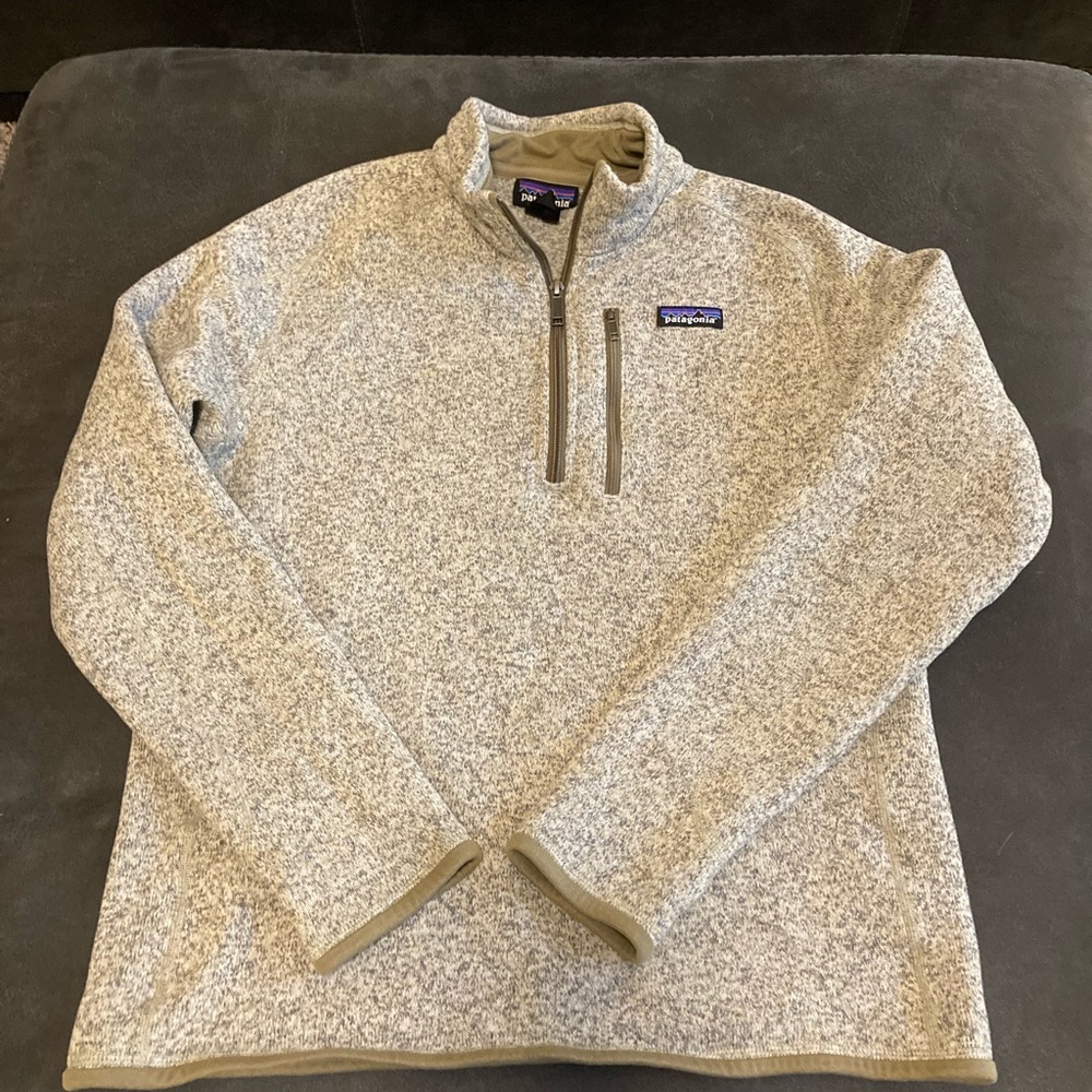 Mens Medium Patagonia Sweater Tan